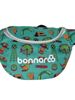 Bonaroo Turquoise Print Fanny Pack - Music Festival